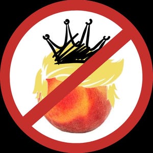 Kein Königstag, Anti Donald Trump png jpg pdf digitale Download-Datei, kein druckbares Zeichen des König, digitaler Demonstrationsaufkleber, Clip Art Kundgebung Poster