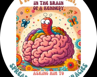Funny Pro Science T-Shirt: Brain Worm RFK Jr. Conspiracy Theory Tee