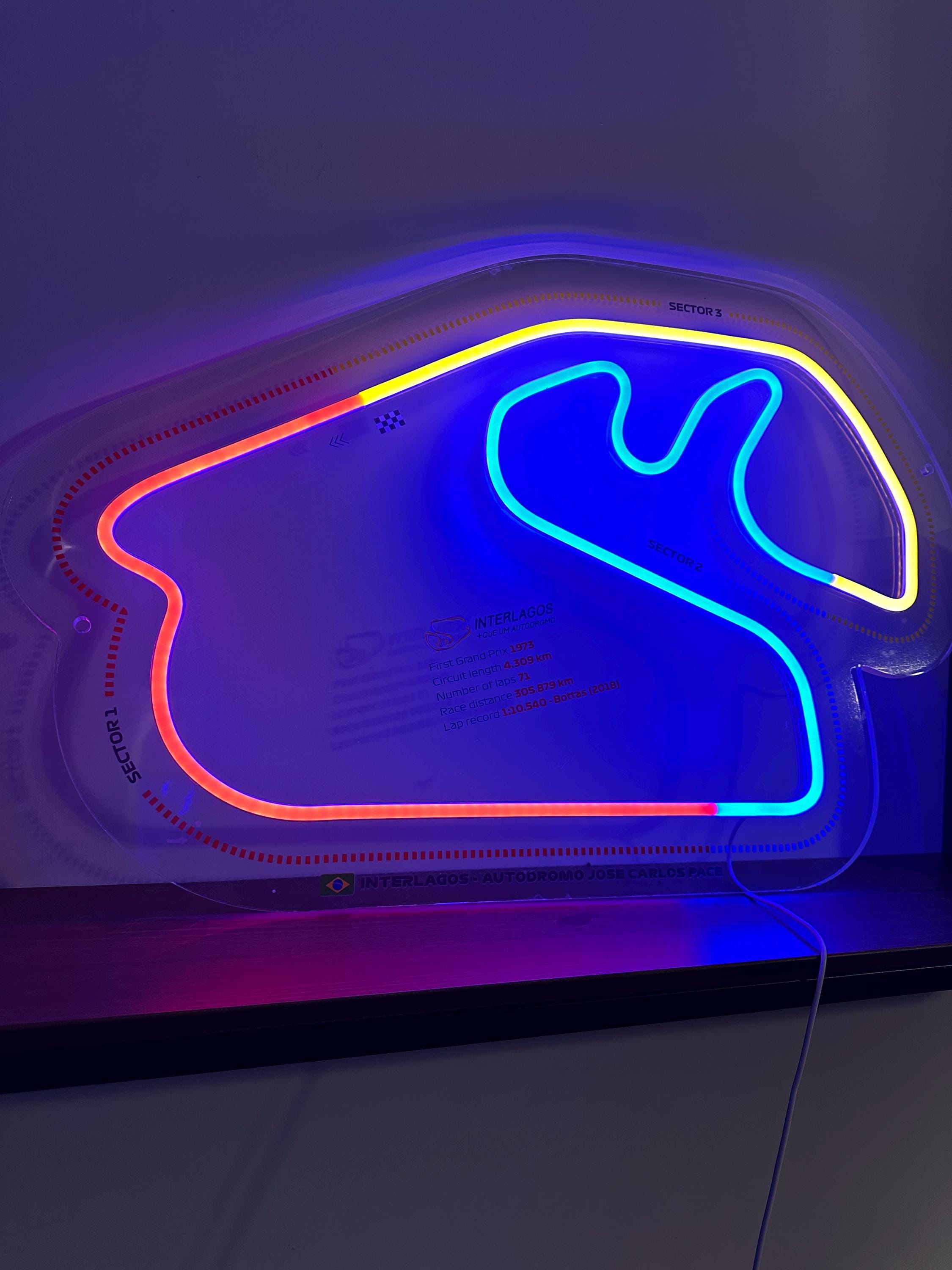 F1 circuit neon sign - Etsy 日本