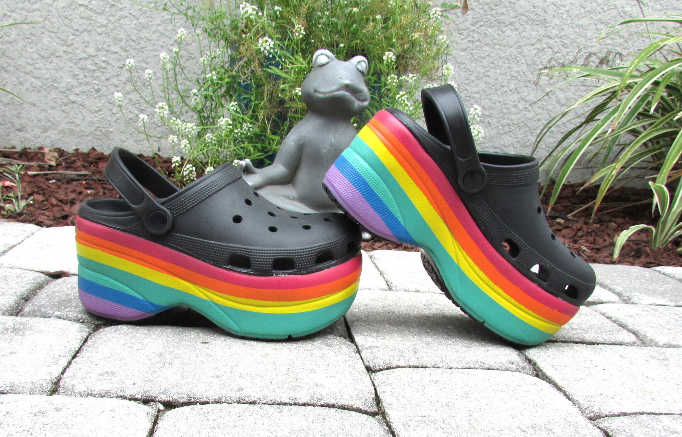 Platform Shoe Rainbow - Etsy