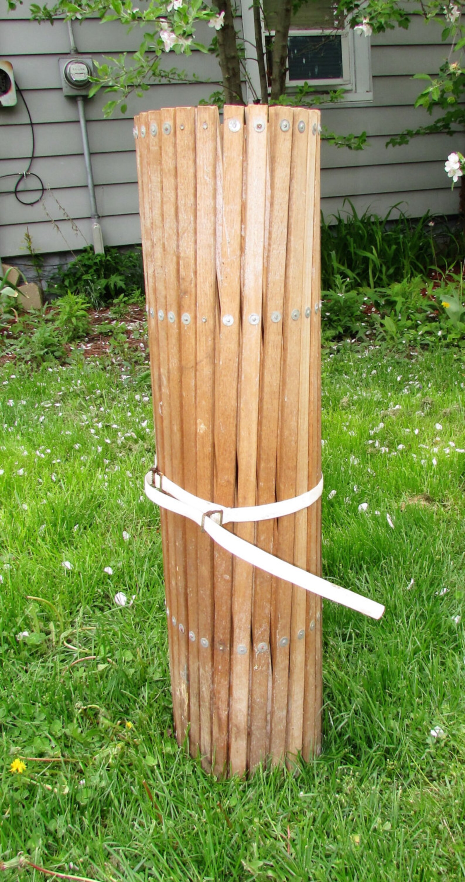 Vintage Playpen Wood Expandable 1950s 50s Round Child Play Etsy