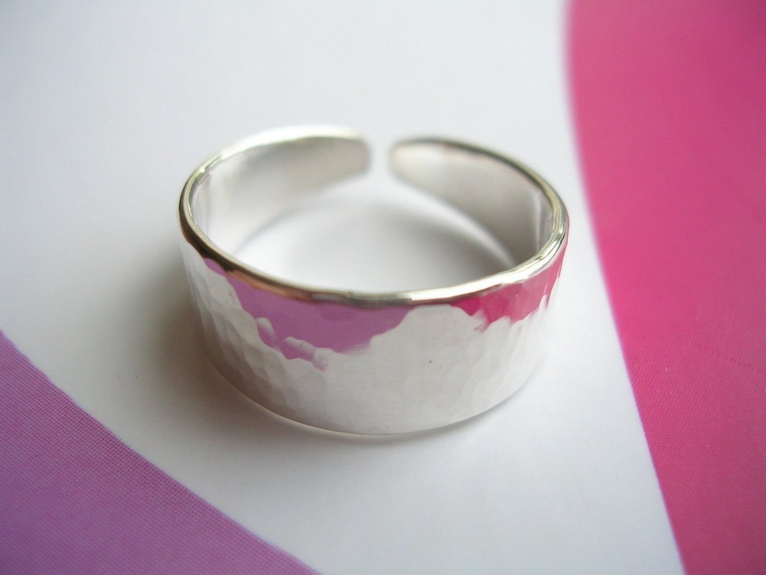 925 sterling silver HAMMERED FLAT "VERY THICK" 8mm wedding band Ring UNISEX 925 sterling silver HAMMERED FLAT "VERY THICK" 8mm wedding band Ring UNISEX