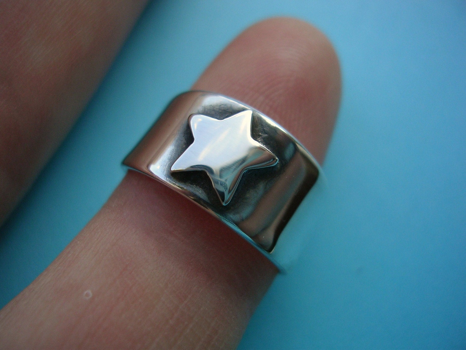 Silver Star Toe Ring Sterling Silver 925 Etsy Canada