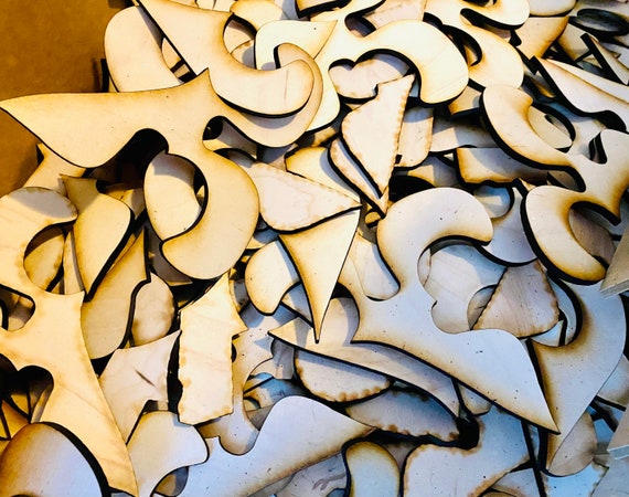 Wood Scraps for Crafts Maple Wood Scraps for Laser Cut Products Wood for Stud Earrings Wood for Making Jewelry - Etsy