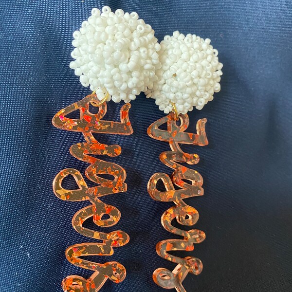 Auburn Earrings Etsy