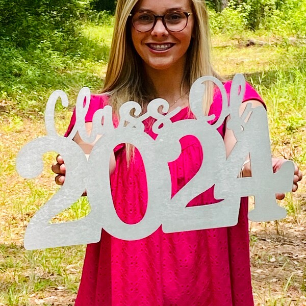 Class of 2024 Photo Prop Senior 2024 Photo Prop party Decoration 2024 Graduation