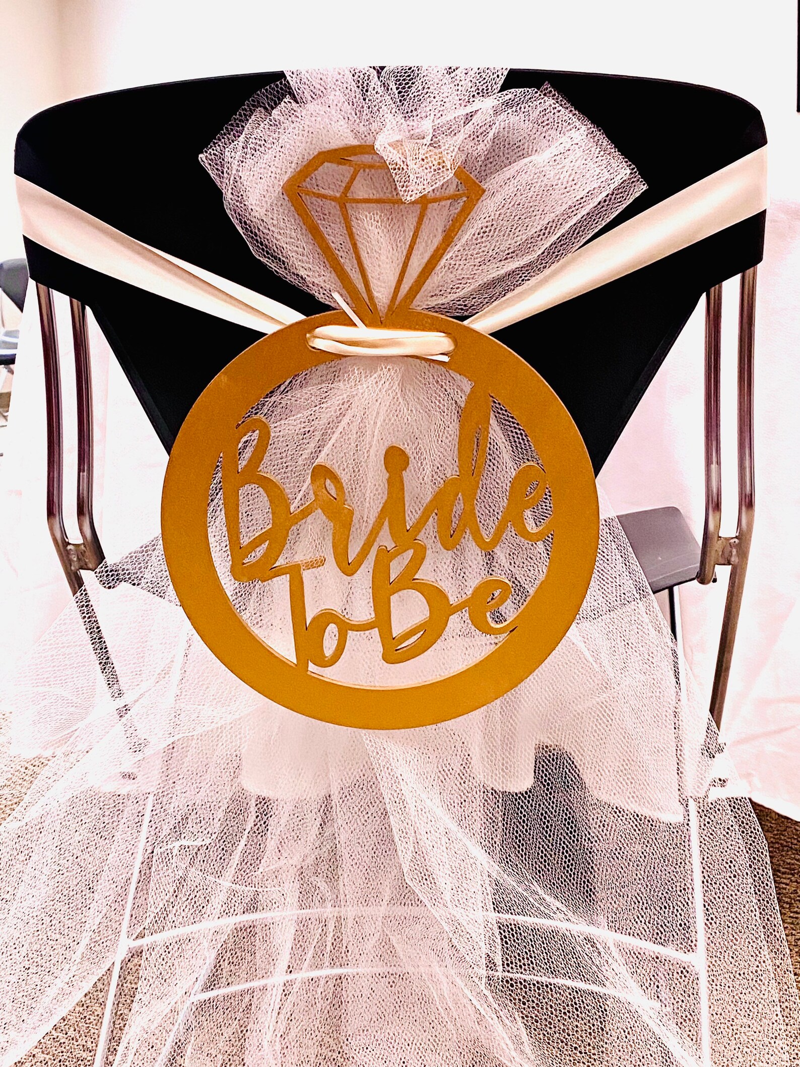 Bride to Br Sign Bridal Shower Sign Wedding Shower Chair Sign Etsy