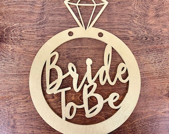 Bride To Be Chair Sign Bridal Shower Sign Wedding Shower Chair Sign