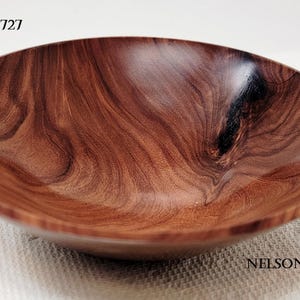 Morado Holzschale Gedrechselte Holzschale no. 7727