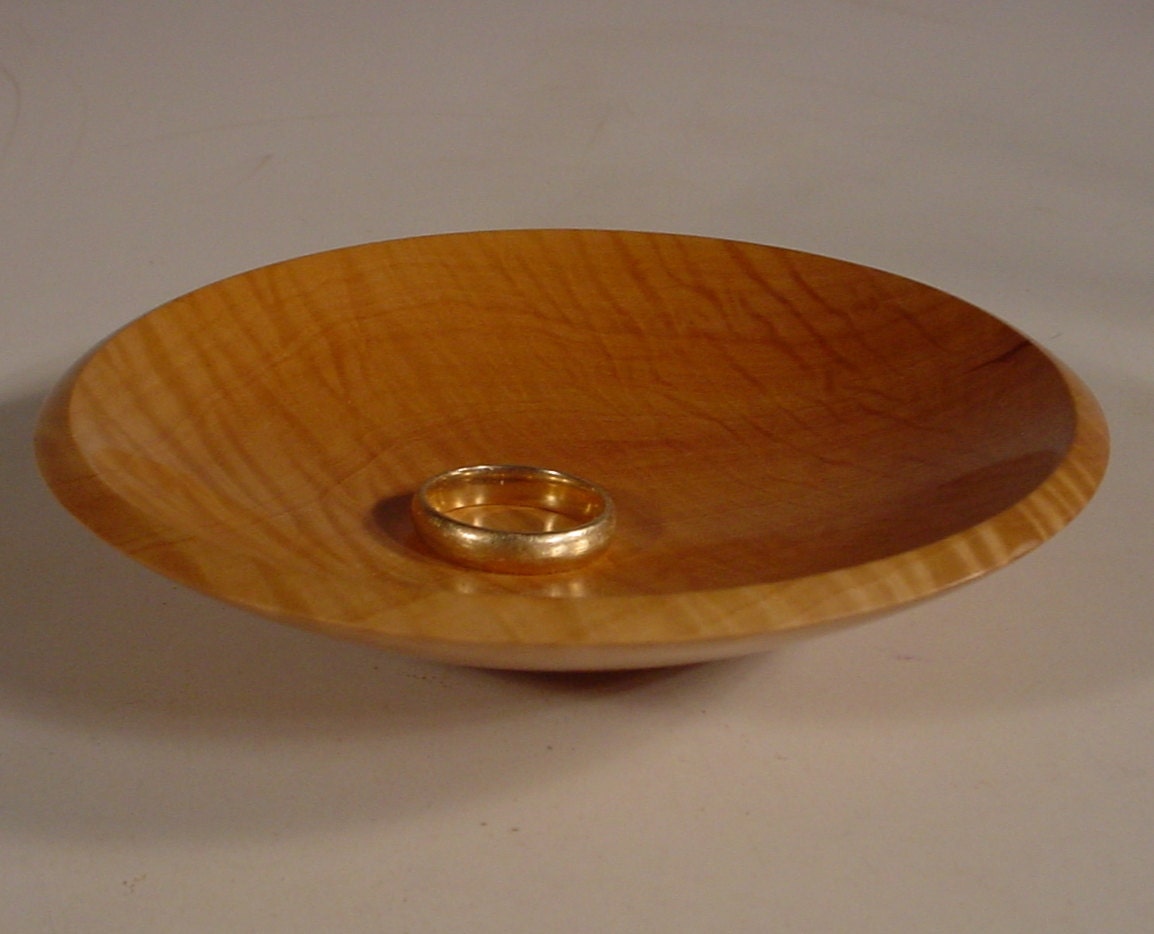 Curly Texas Bradford Pear Wood Bowl Turned Wooden Bowl Art Etsy