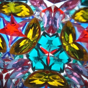 Mother of Pearl Kaleidoscope 24k Kaleidoscope Egg and Stand image 9