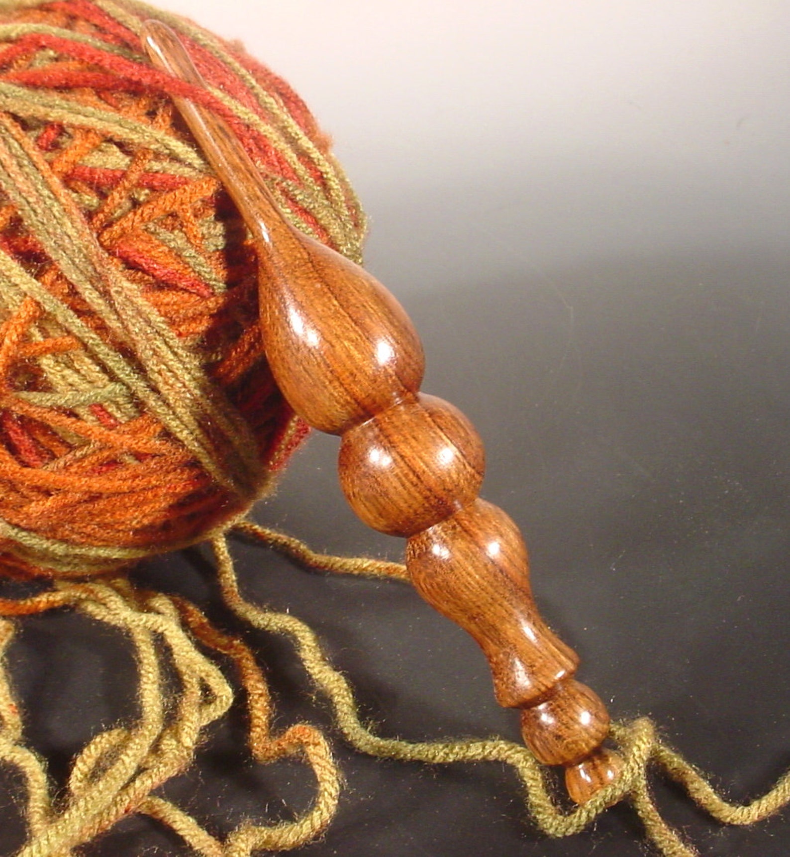 Hand Turned Exotic Chechem Wooden Crochet Hook Made in USA by Etsy