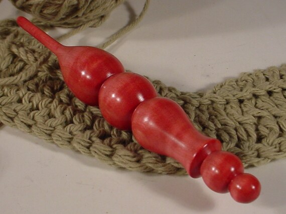 Mix wood Maple & Rose Crochet Hook 6MM
