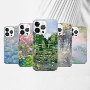 Claude Monet Handyhülle für iPhone 16 Pro Max, 15 Plus, 14 Pro, 13 Mini, 12, 11, Samsung S24 Ultra, S23 Ultra, S22 Plus, Pixel 8 Pro, 7A