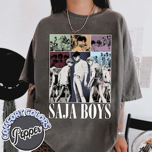Saja Boys Kpop Demon Hunters Comfort Colors T Shirt, Saja Boys Huntrix, Mira Pullover for Zoey, Demon Hunter Merch, Jinu Tee, Rumi Fan Gift
