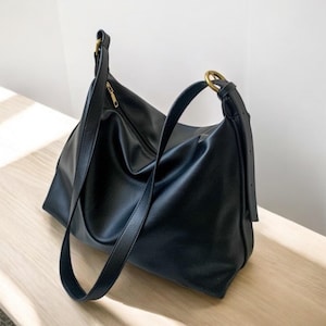Sac à main en cuir décontracté pour femme/fille/Sac à bandoulière en cuir PU/Sac à main de grande capacité/Sac à main en cuir rétro pour femme/Cadeau pour elle