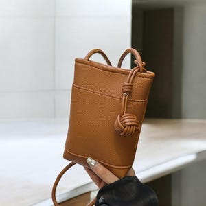 Petit sac en cuir élégant/sac à bandoulière pour fille/sac à bandoulière en cuir souple/Mini sac à main pour femme/sac à main en cuir pour femme/Mignon sac à main/cadeau pour fille