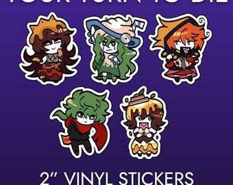 YTTD/Your Turn To Die- Floormasters Stickers