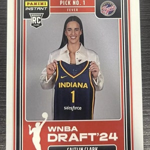 Caitlin Clark Rookie 2024-25 Panini Instant WNBA #DN-1 Indiana Fever