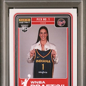 Caitlin Clark PSA graded 10 Panini Rookie
