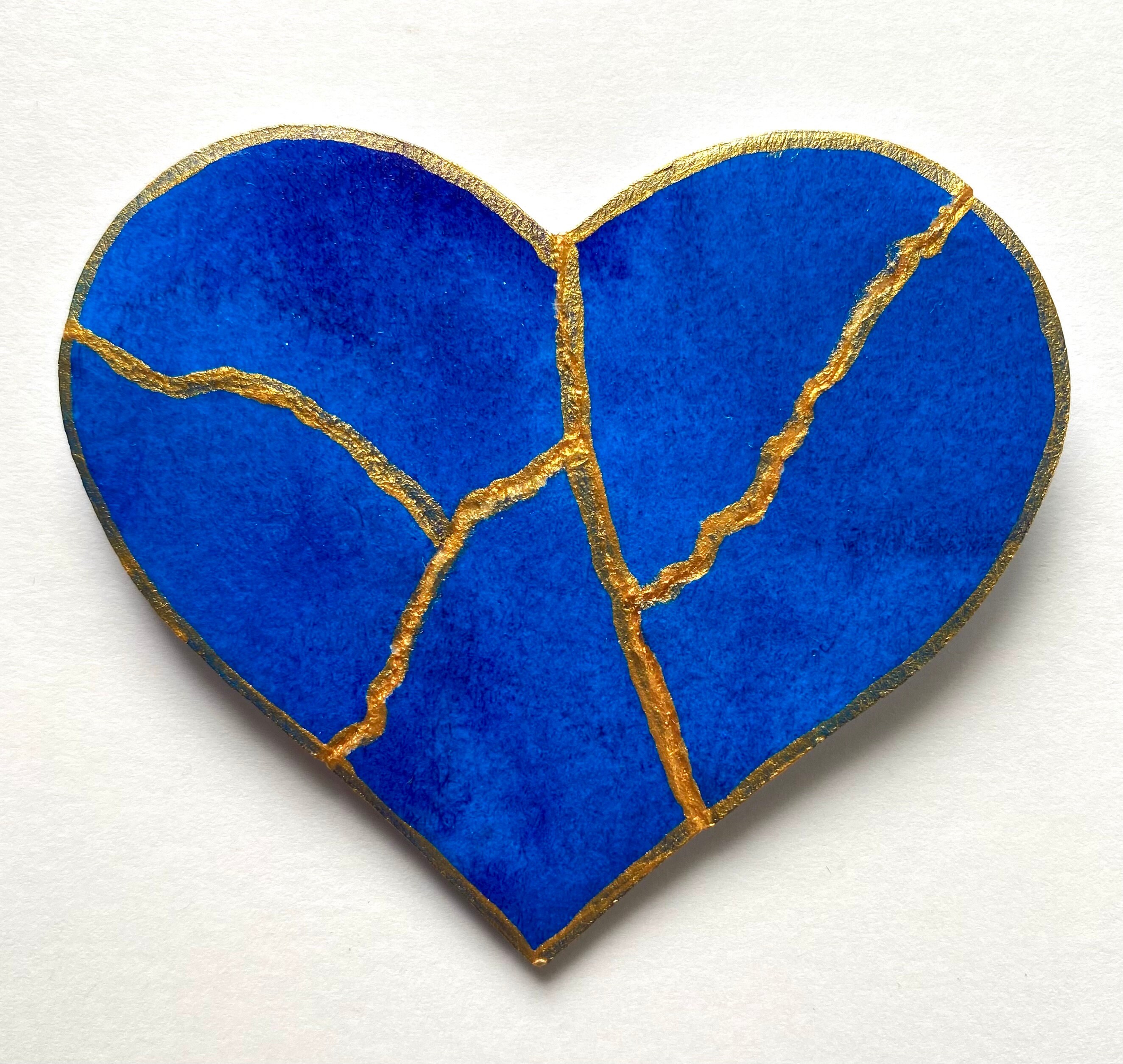 Kintsugi Mended Heart Group Art Kit - Create Original Paintings to