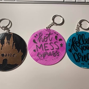 3&quot; Acrylic Keychain