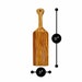 Wooden Cavatelli Maker & Gnocchi Paddle - Handheld Pasta Board With Ridged Surface For Home Cooking