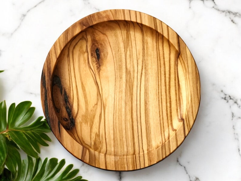 Olive Wood Spoon Rest, Wooden Kitchen Utensil Holder, Handcrafted Cooking Tool Organizer