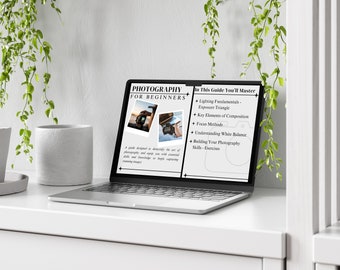 Photography For Beginners: Begin understanding the fundamentals and techniques you'll master to embark on your photographic journey.