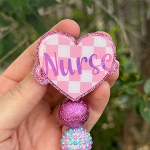 Nurse badge reel