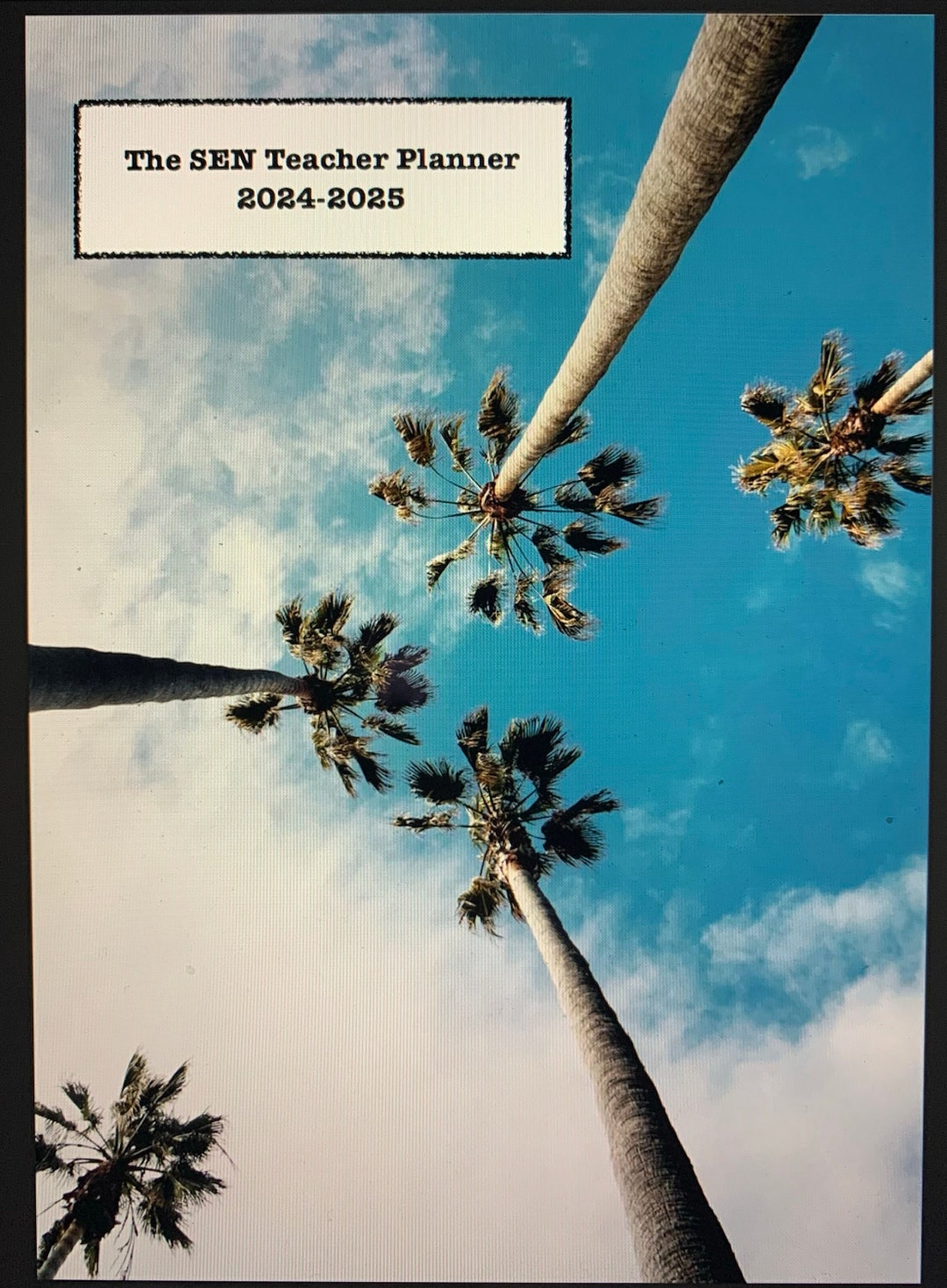 A4 SEN Teacher Planner 2024-25 Paradise Edition - Etsy