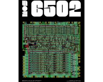 MOS 6502 Poster Digitaler Download
