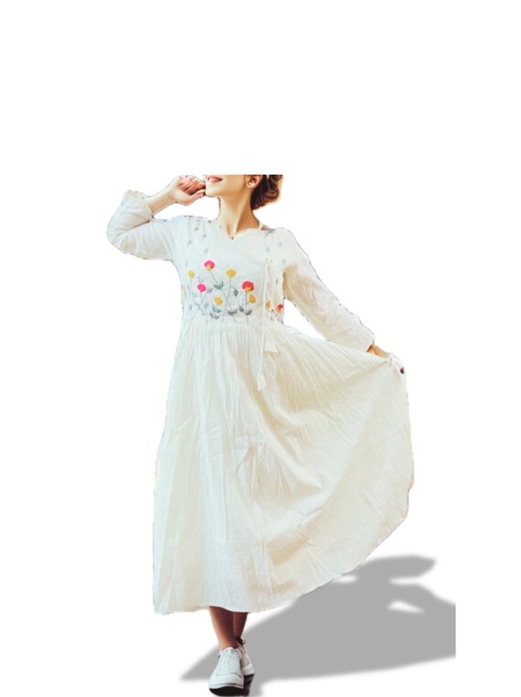 Khadi 100% Organic Cotton Dress Women