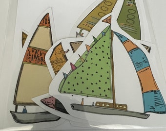 Stickers -Sailboat Stickers