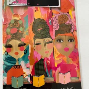 Hand-made bookmarks - Set of 3  Professionally printed and Laminated bookmarks