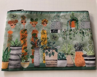 Makeup Bag - Cosmetic Bag - Travel bag 6x9