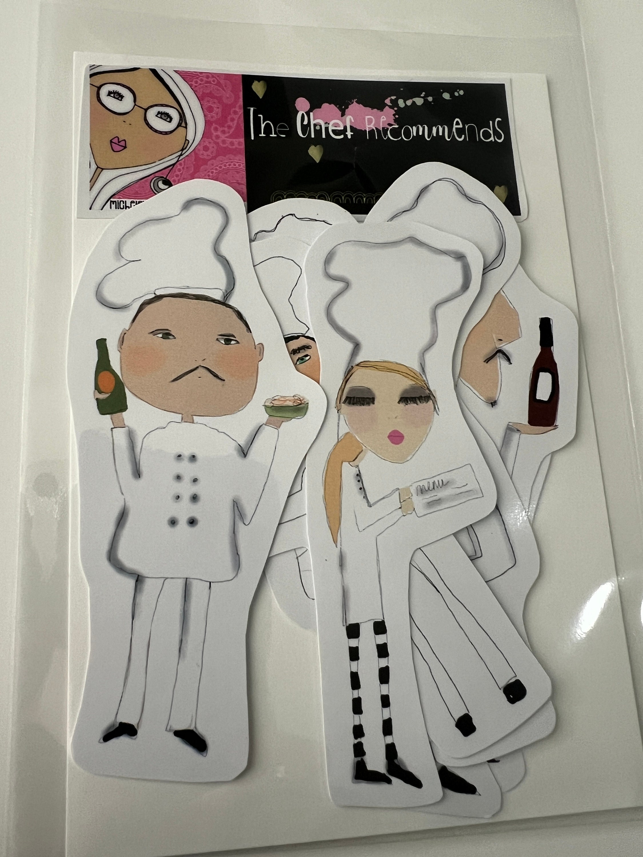 Chef Stickers: Scrapbook & Journaling Set of 7 - Etsy