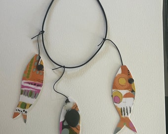 Fish Necklace- The fishing is good!