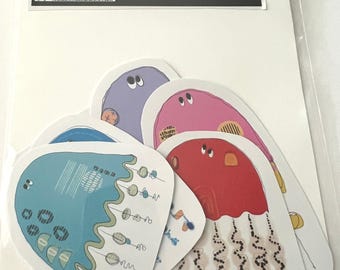 Stickers - Jellyfish Stickers Set of 8