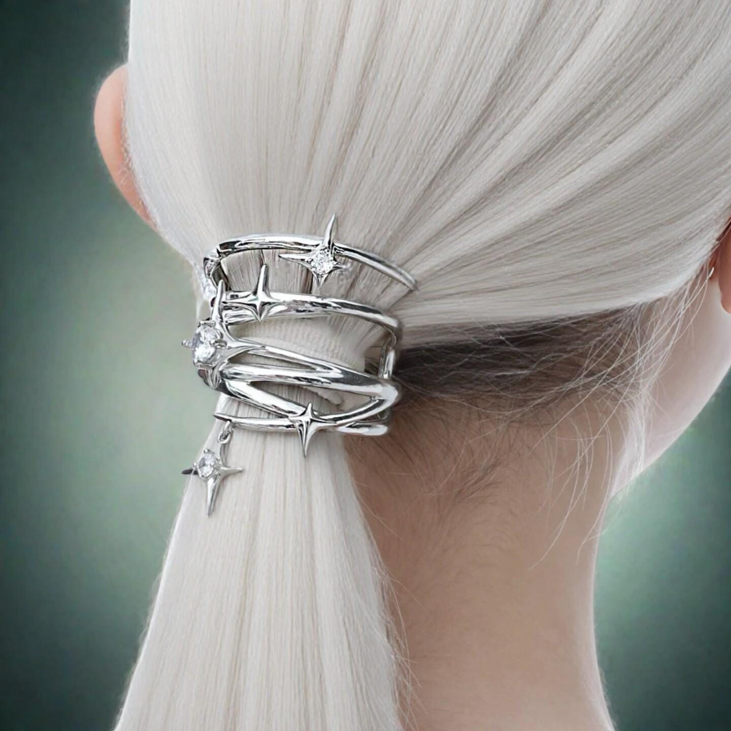 Cyberpunk Hair Clip
