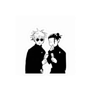 Geto and Gojo Jujutsu Kaisen Stickers SatoSugu of Kiss-Cut Vinyl Decals
