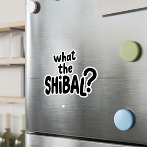 Shibal Korean Funny Kiss-cut Vinyl Decals, Sticker Decal, Laptop Decor