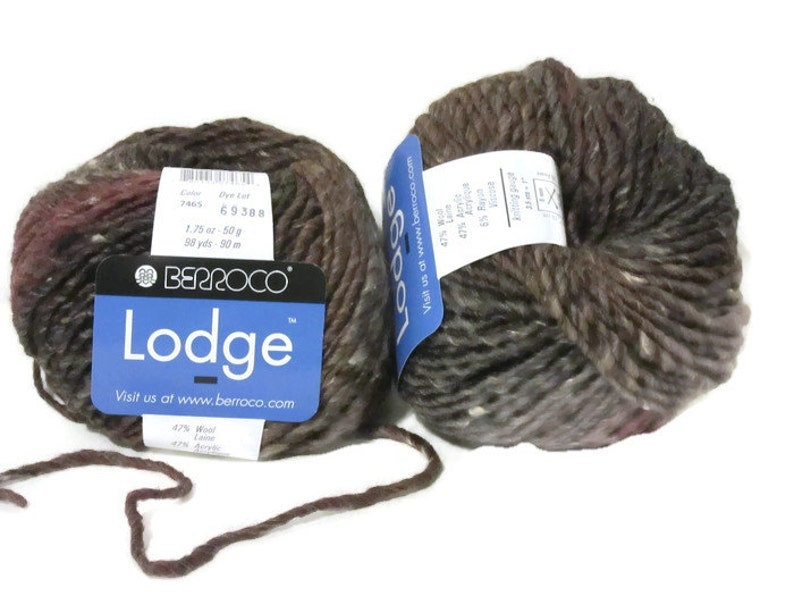 Fiber Arts 7465 Gifts For Her Berroco Lodge Christmas Wool Blend Wool Iron Mountain Yarn Knitting Crochet Women Textiles