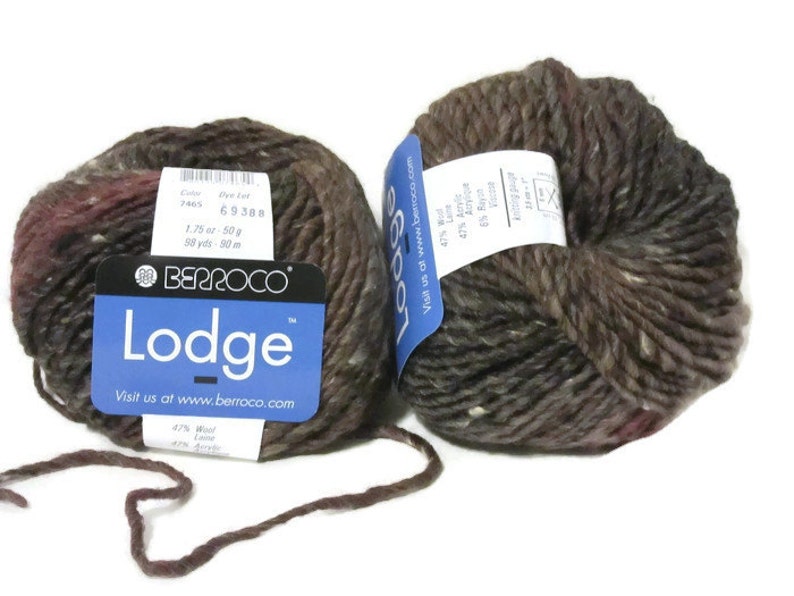 Fiber Arts 7465 Gifts For Her Berroco Lodge Christmas Wool Blend Wool Iron Mountain Yarn Knitting Crochet Women Textiles