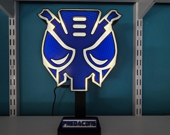 Transformers - Predacons LED Lightbox | Optional Stand
