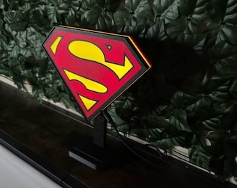 Superman Shield LED Light