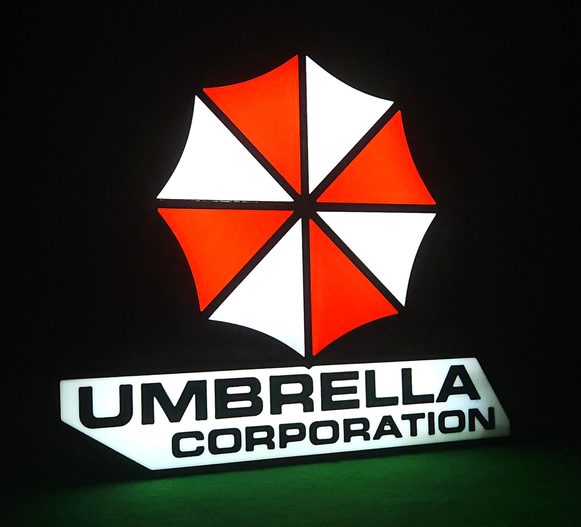 RESIDENT EVIL バイオハザード　アンブレラ　デスクランプ壁掛けライト Amazon.co.jp : Numskull - バイオハザード3Dランプアンブレラコープ