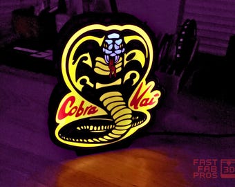 Cobra Kai Light – Karate Kid Inspired Wall Light
