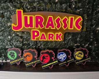 Custom Jurassic Park collection