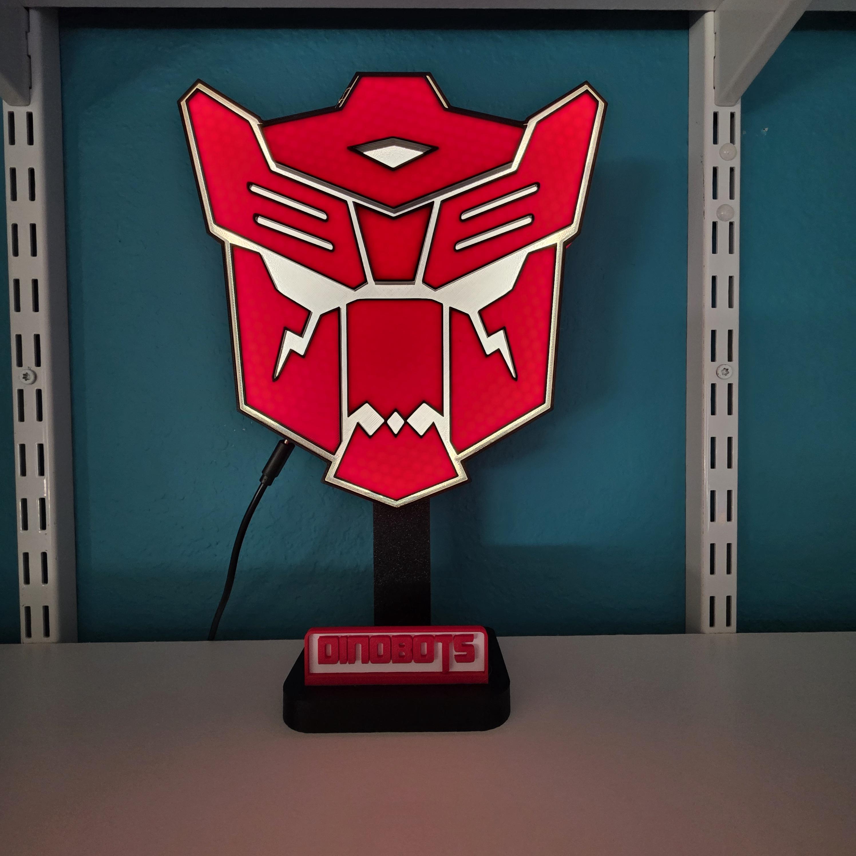 Transformers Led Emblem - Etsy